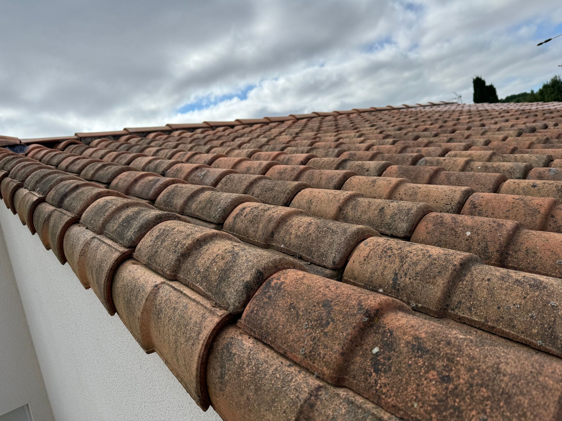 Toiture avant traitement