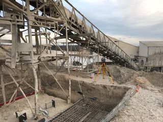 Travaux de rénovation d'un site