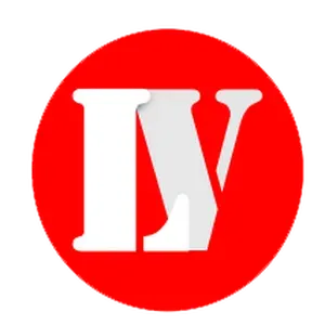 Letras blancas "IV" dentro de un c&iacute;rculo rojo.