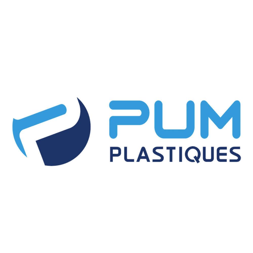 Logo de PUM Plastiques.