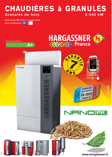 Chaudières à granulés