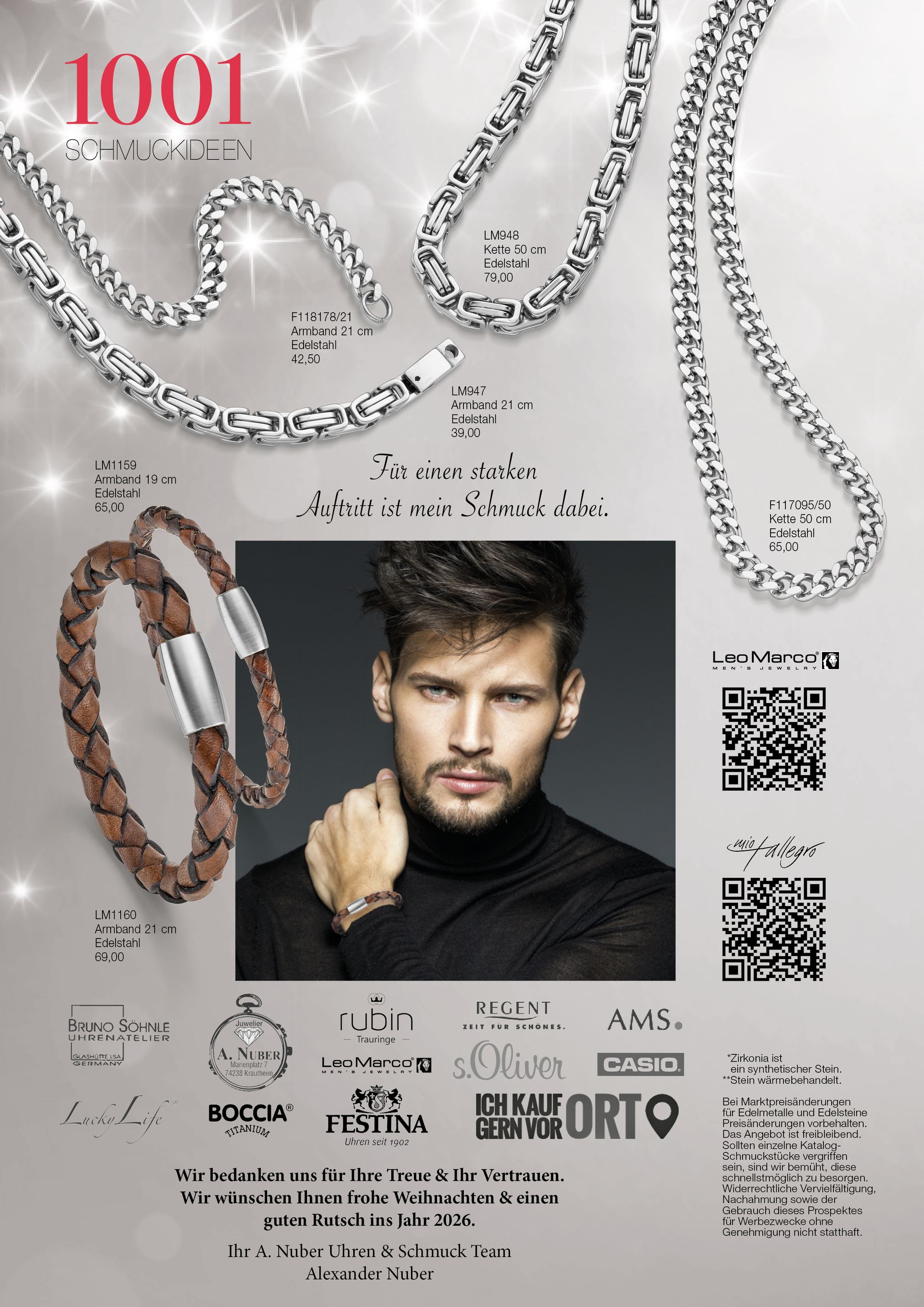 Aktueller Flyer zu Weihnachten 2025