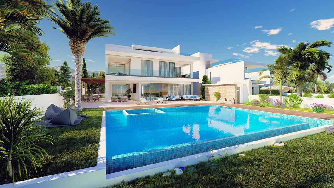 Villa avec piscine à Chypre