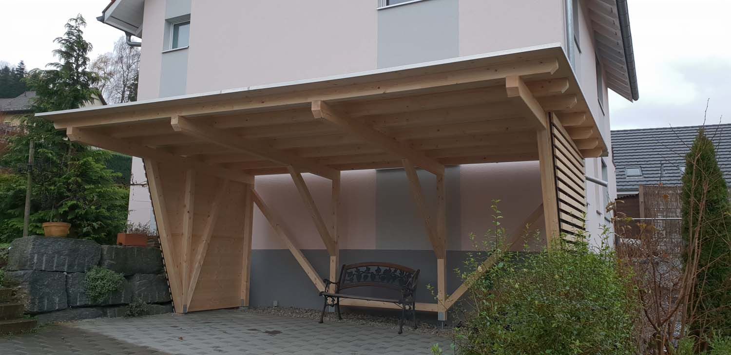 Carprot offen - M. Näf Holzbau GmbH in Weisslingen
