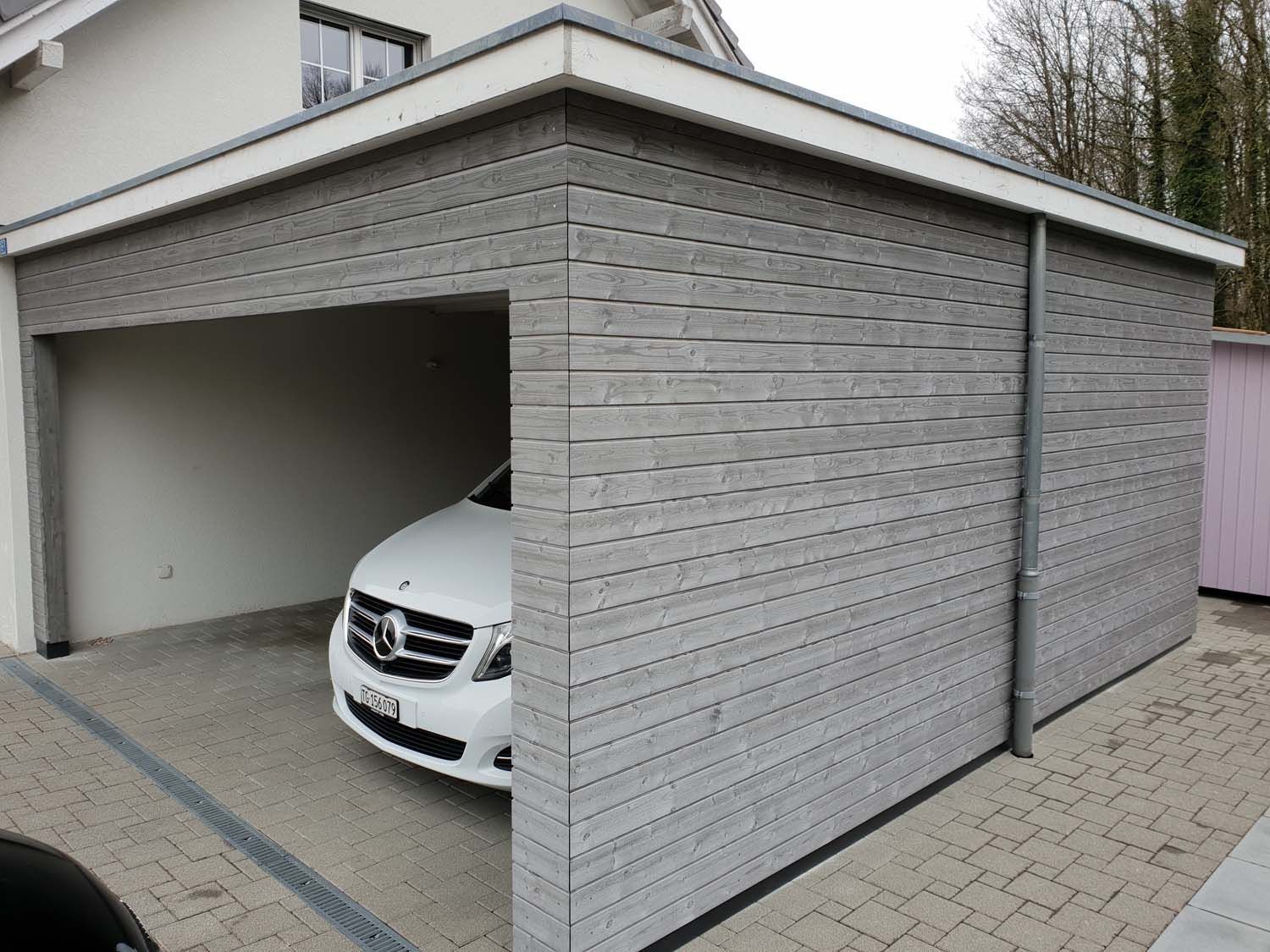 Einwandung Carprot - M. Näf Holzbau GmbH in Weisslingen