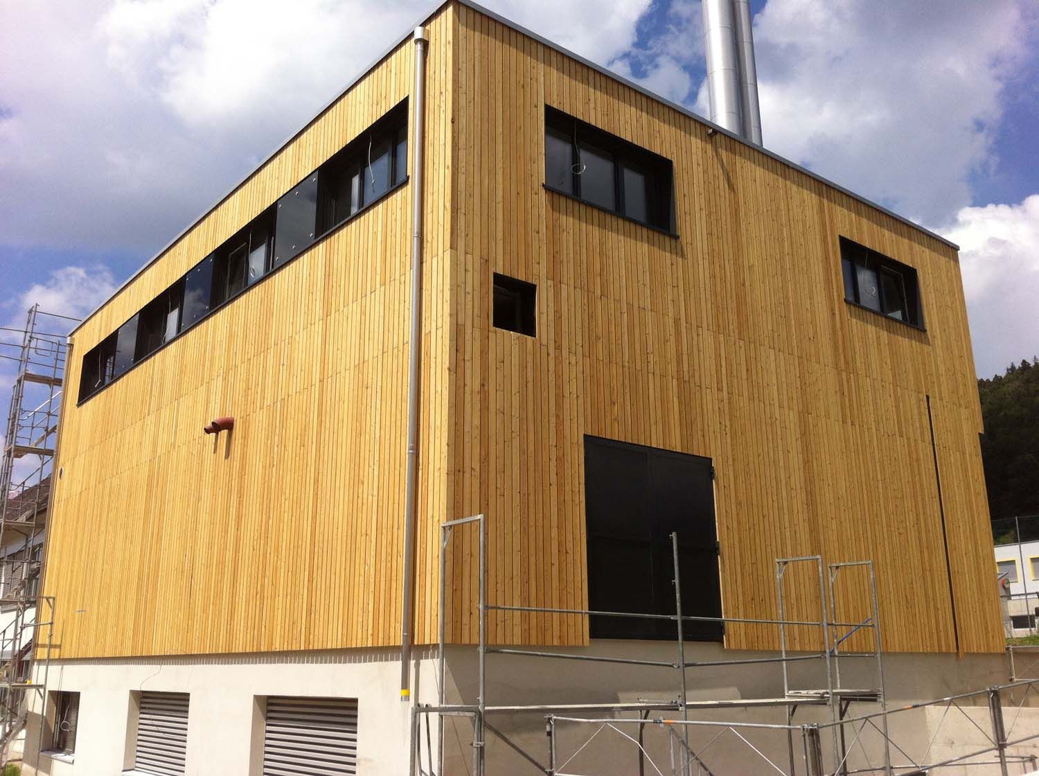 Holzfasssade - M. Näf Holzbau GmbH in Weisslingen