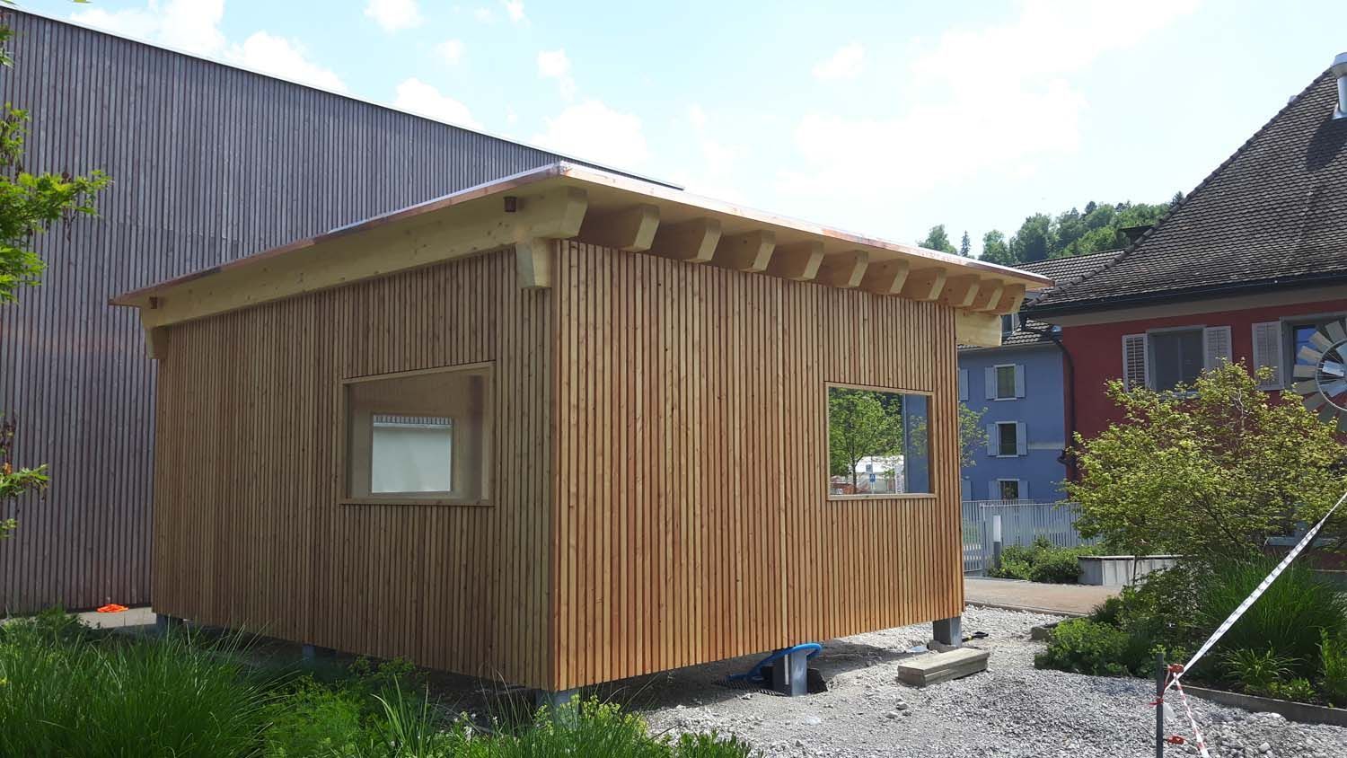 Pavillon - M. Näf Holzbau GmbH in Weisslingen