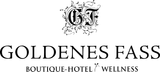 Logo Goldenes Fass Meissen in weiß