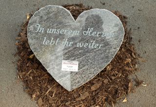 Ausgestaltung eines Einzelgrabs