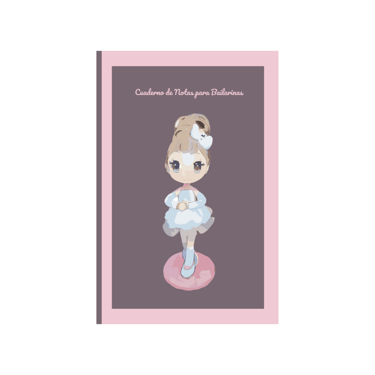 diario para bailarinas, regalos para bailarinas de baile clasico, diario personal, regalos originales para bailarinas