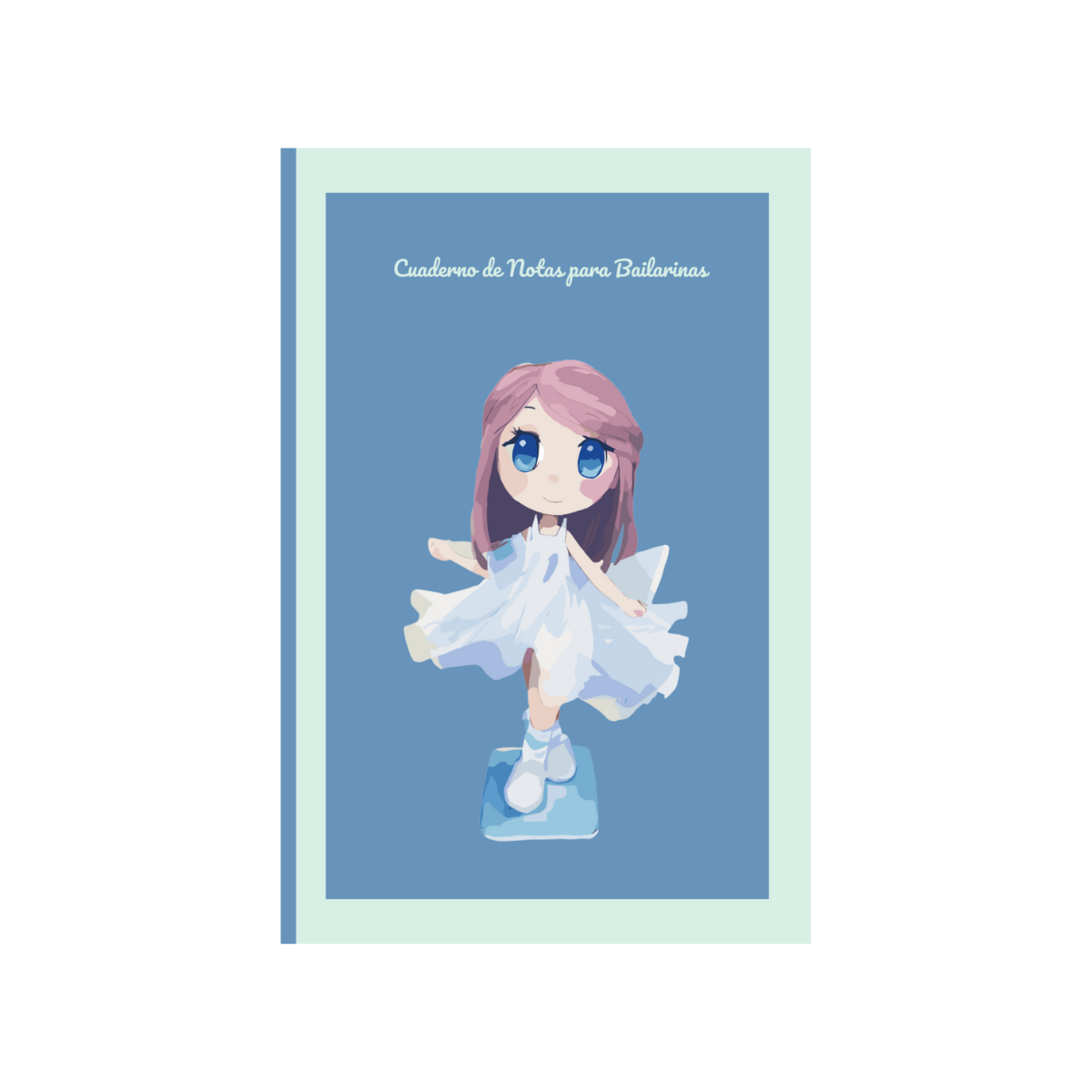 diario para bailarinas, regalos para bailarinas de baile clasico, diario personal, regalos originales para bailarinas