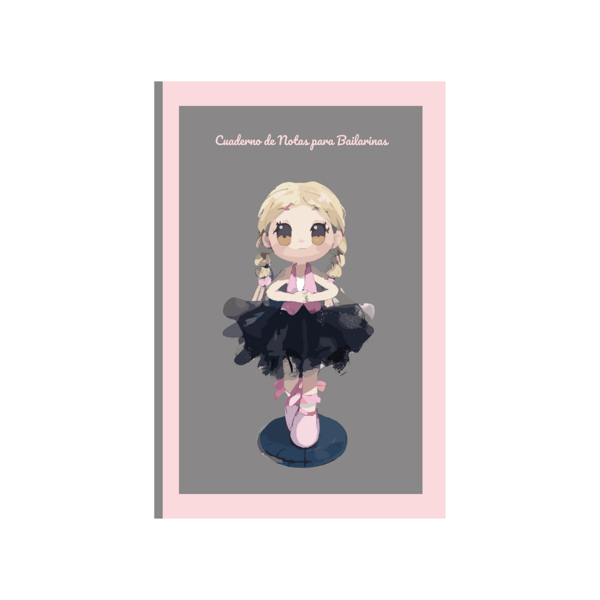diario para bailarinas, regalos para bailarinas de baile clasico, diario personal, regalos originales para bailarinas