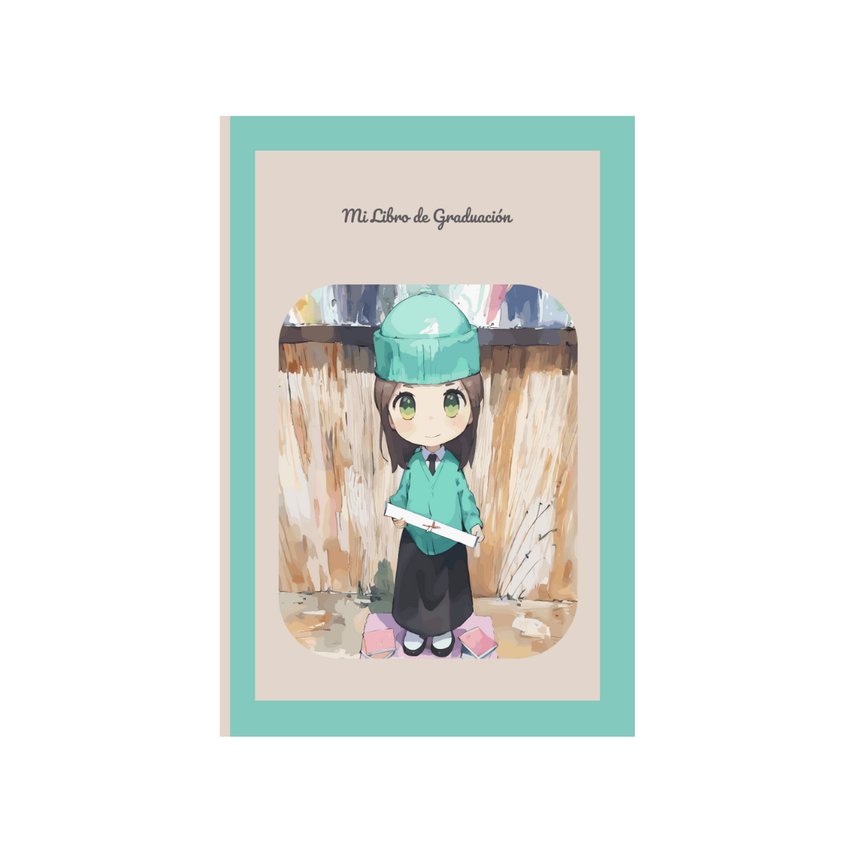 regalo para graduadas, diario de graduacion, cuaderno de notas para graduadas, regalo original para fin de curso, graduadas.