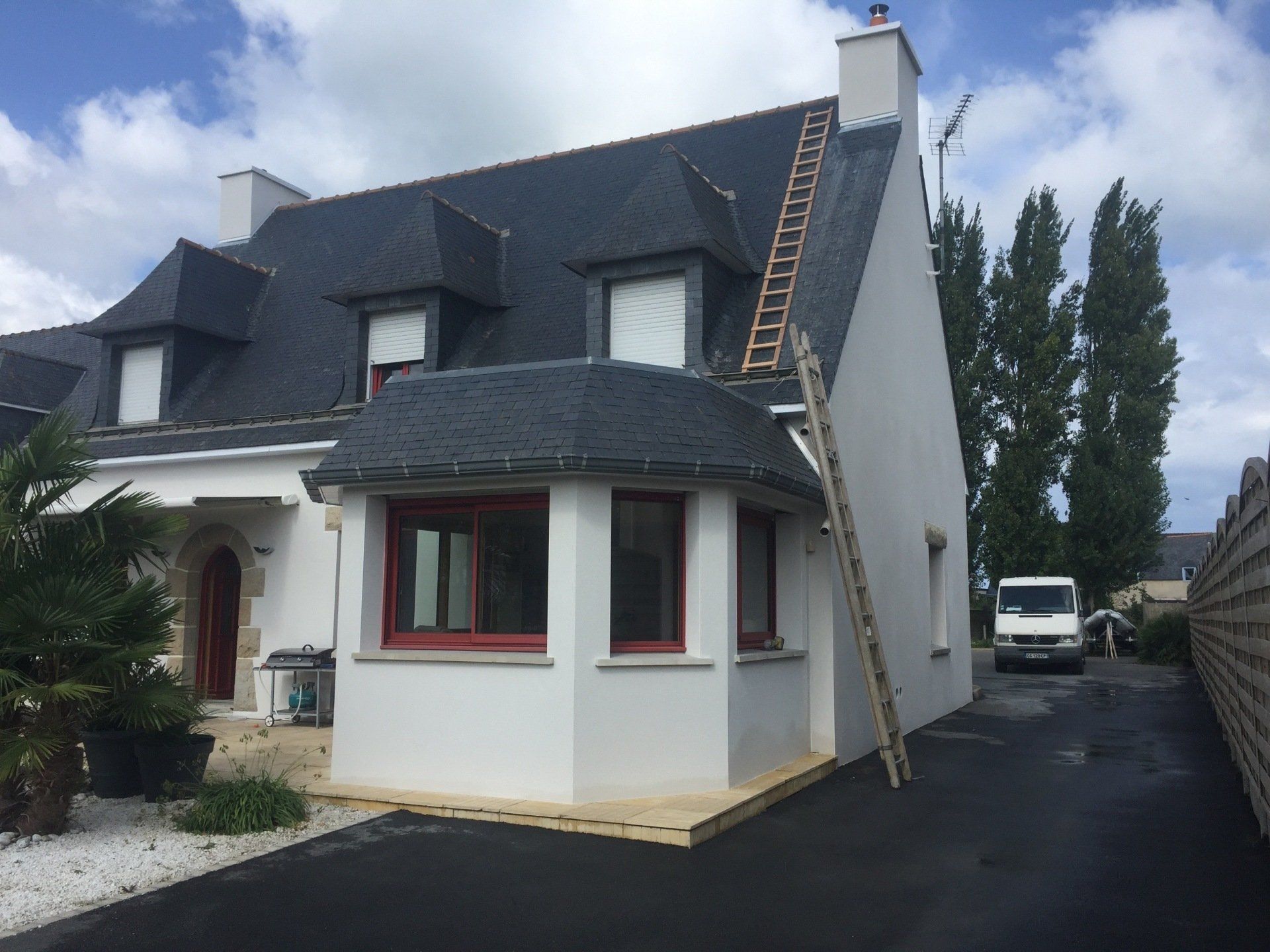 Rénovation de mur extérieur