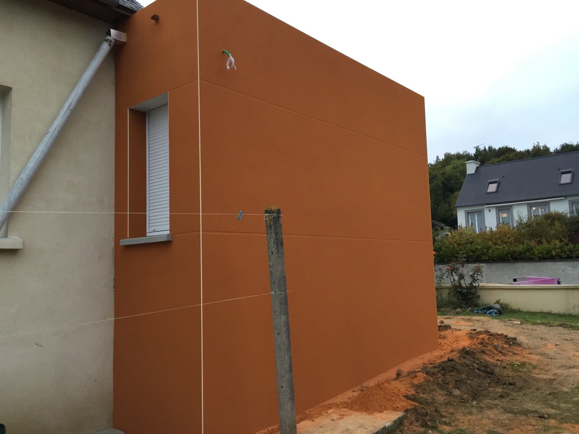 Extension avec décoration