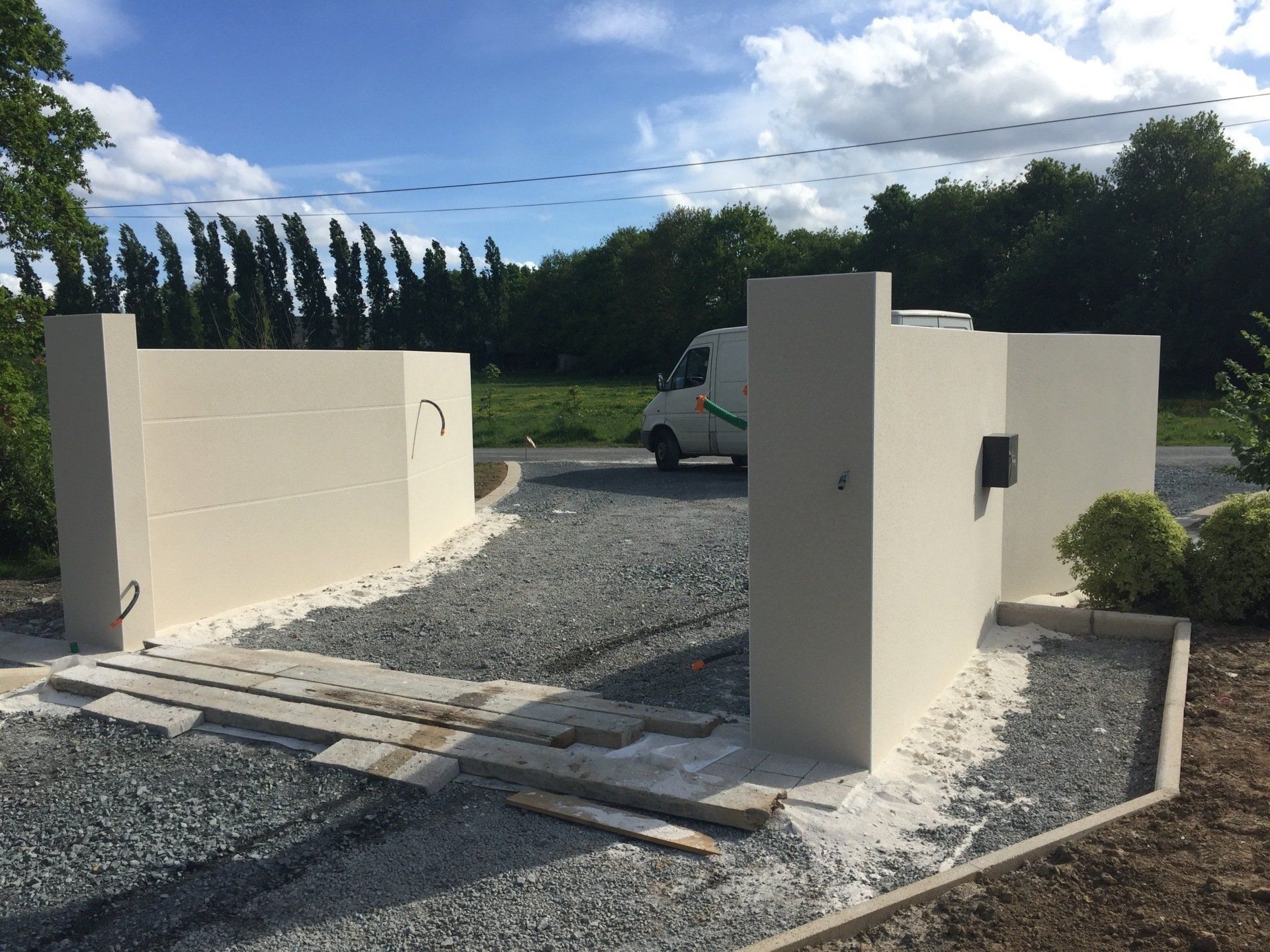 Entrée avec décoration