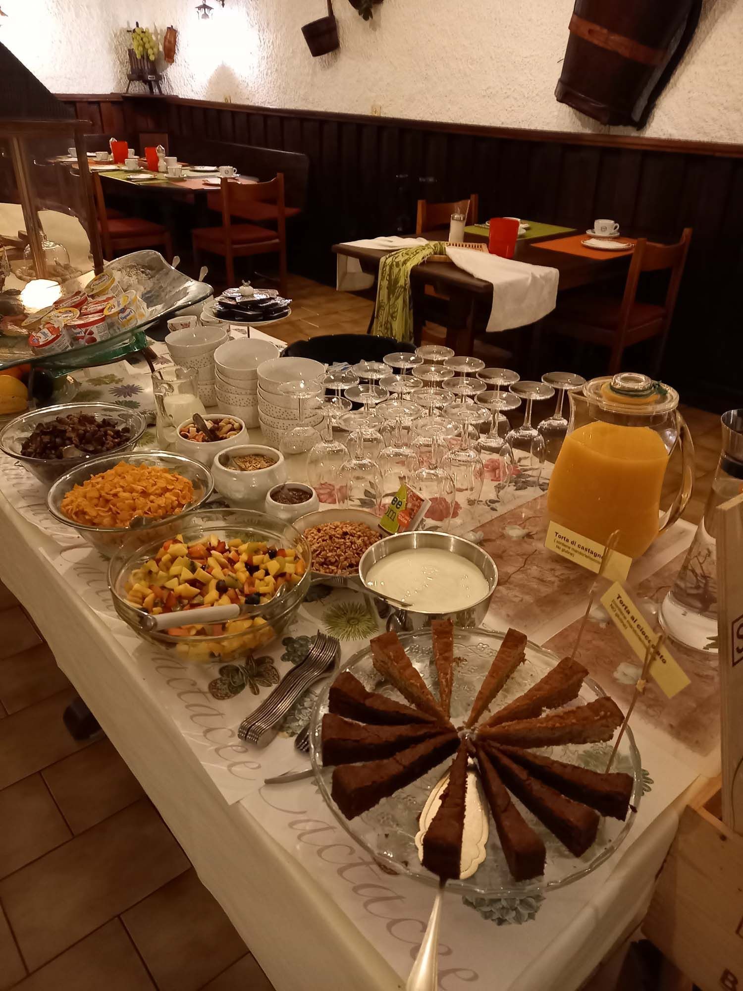 Frühstücksbuffet | Hotel Al Boccalino | Zimmer mit Balkon, Familienzimmer, hundefreundlich, am Luganersee | Melide, Tessin