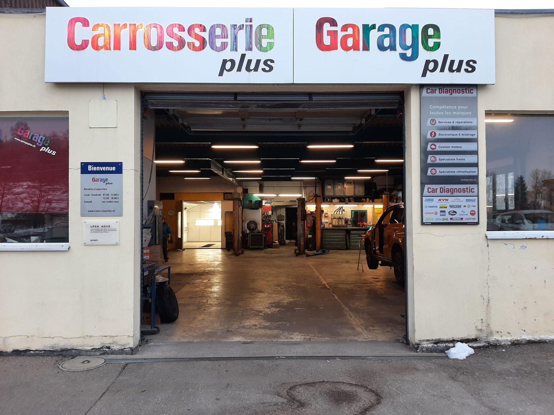 Pneuservice Garage Carrosserie de la Trame - atelier mécanique