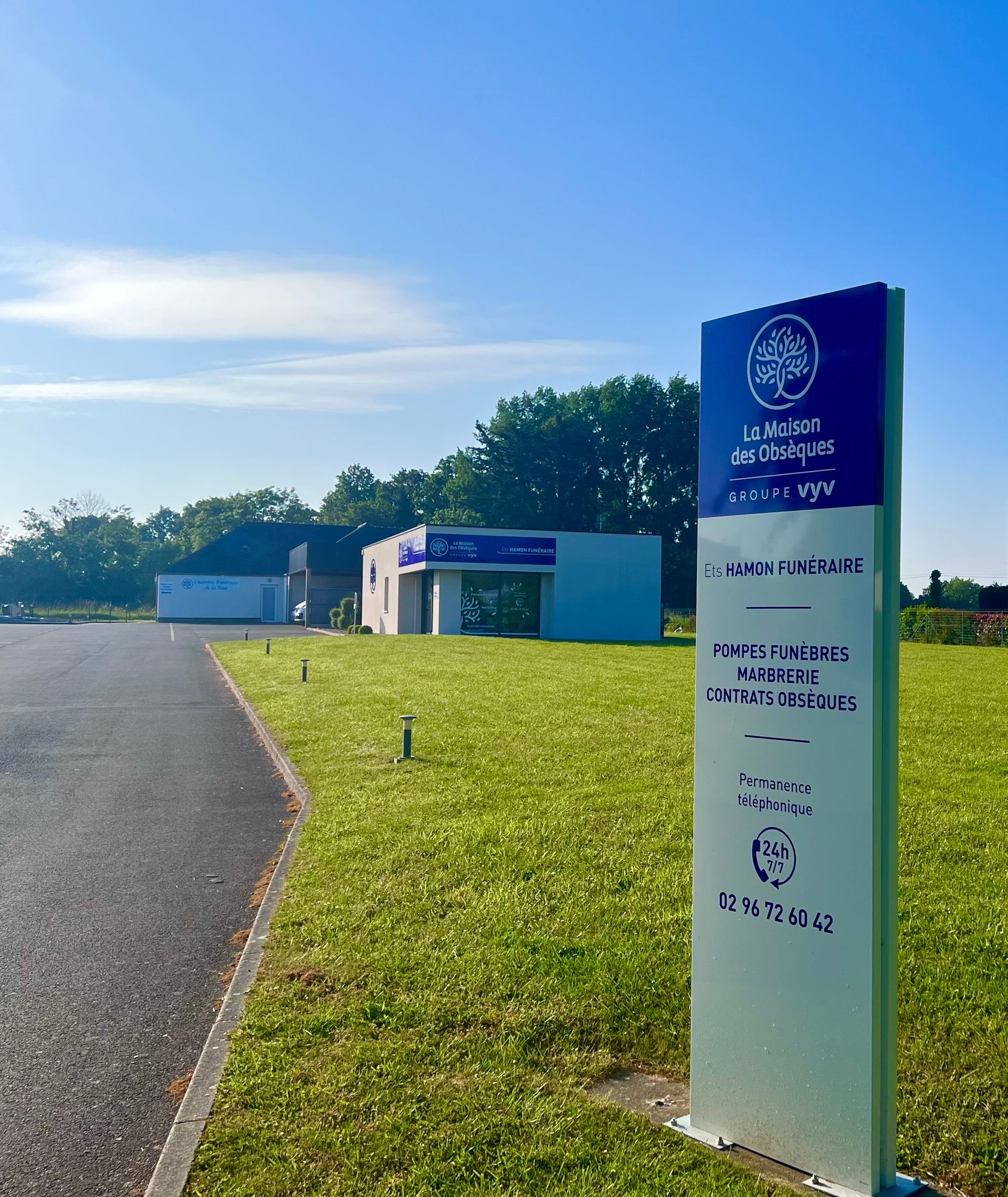 Entrée des pompes funèbres