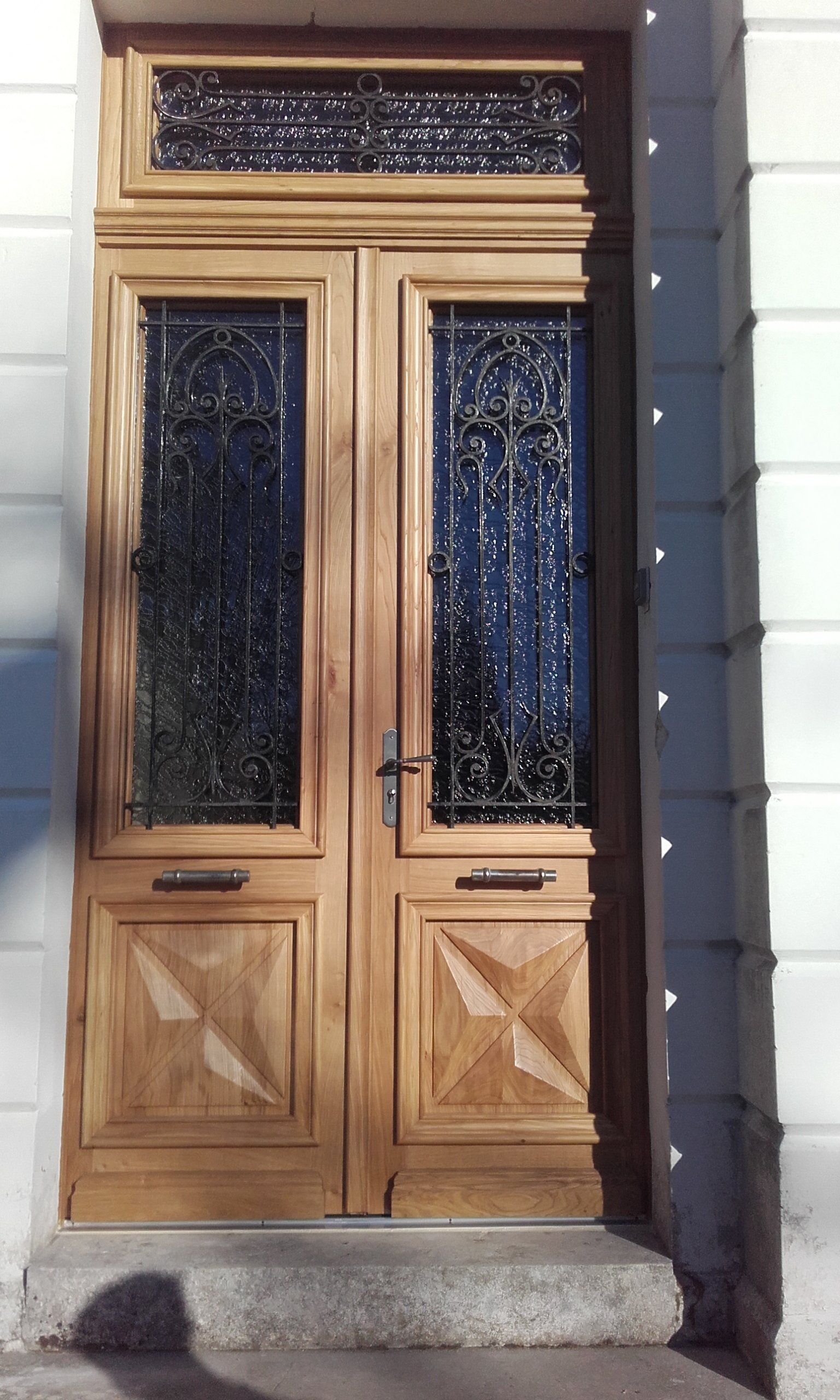 Porte d'entrée bois