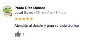 Pablo diaz quince local guide 35 reseñas 8 fotos atencion al detalle y gran servicio tecnico