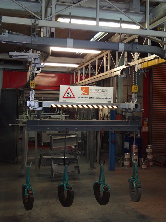  Industrie-Hub- und Senkstation (Hängebahn)