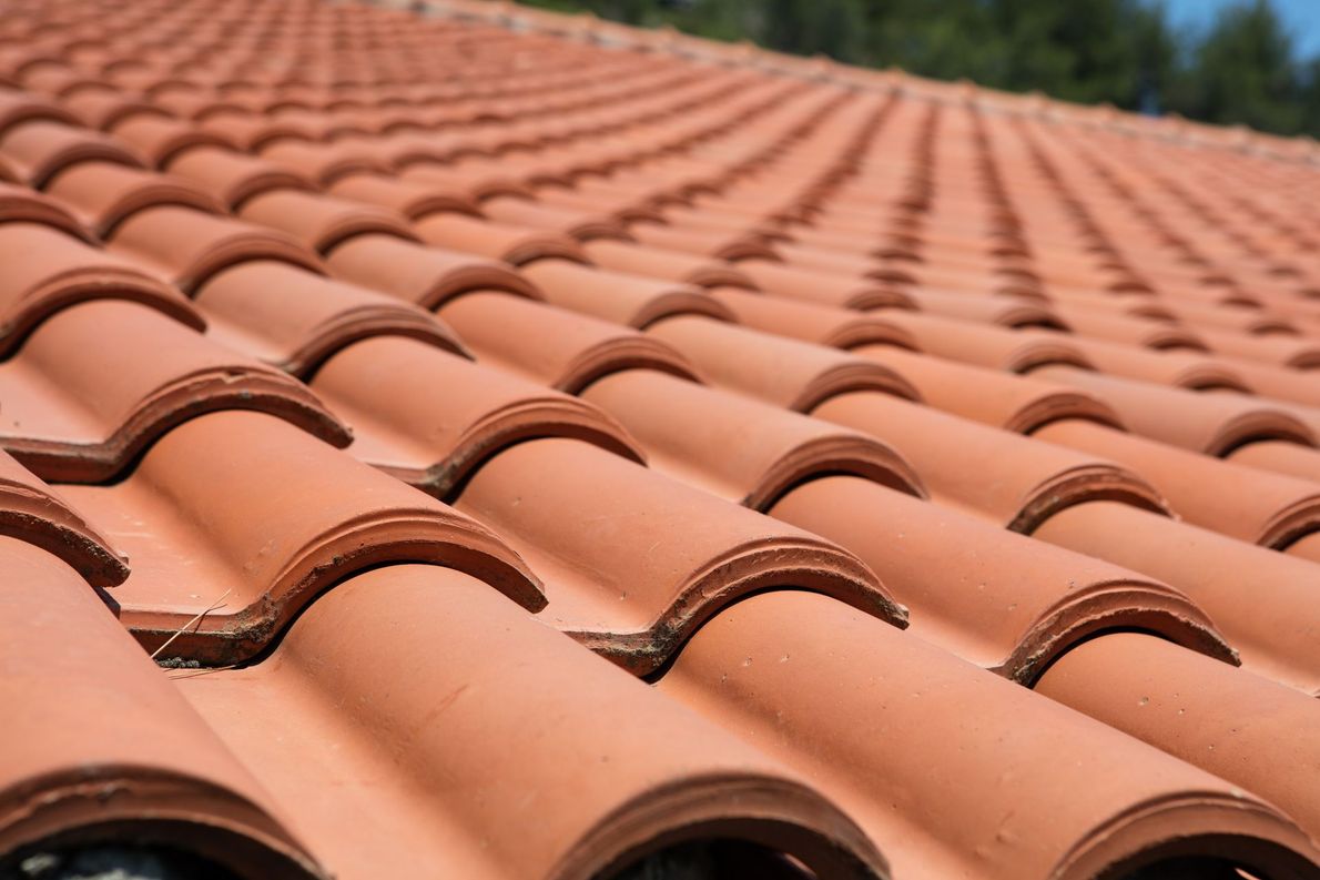 Tuiles posées après rénovation professionnelle