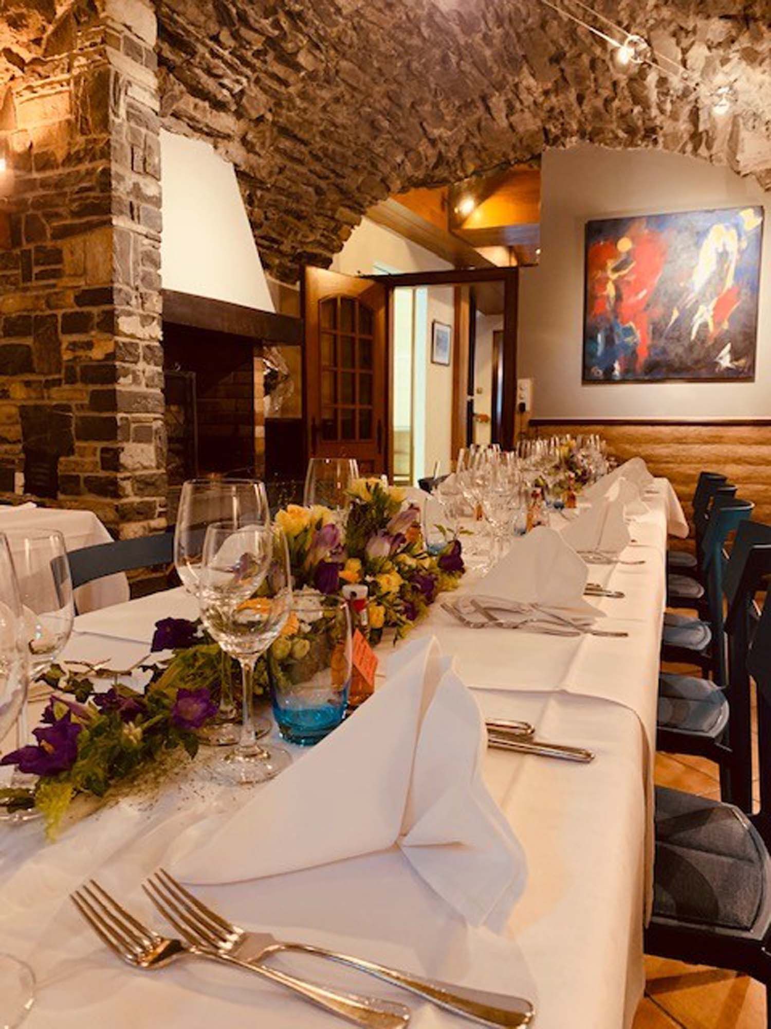 Repas de mariage - Restaurant Auberge de Vouvry