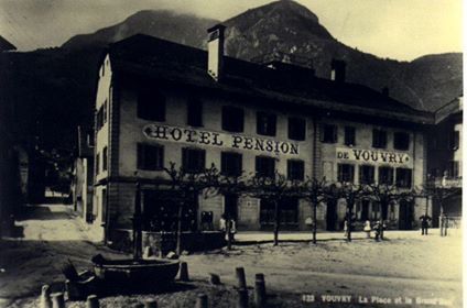 Photos d'époque - Auberge de Vouvry SA