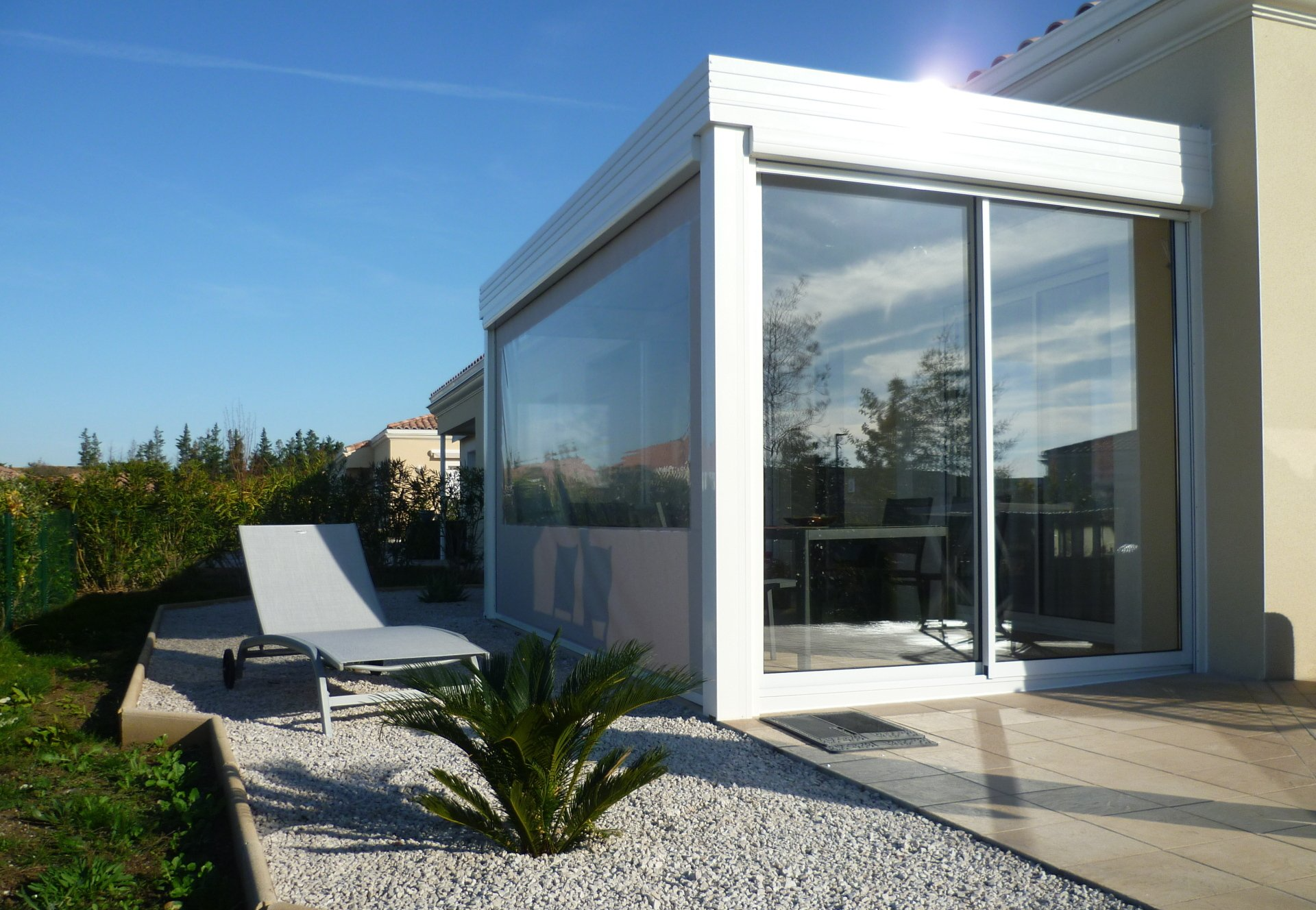 Véranda blanche