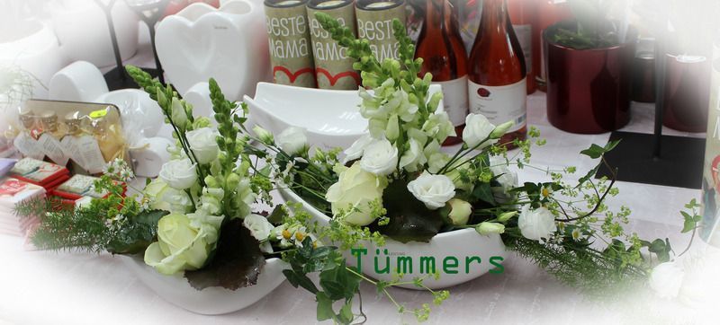 Tischschmuck von Blumen Tümmers in Oberhausen