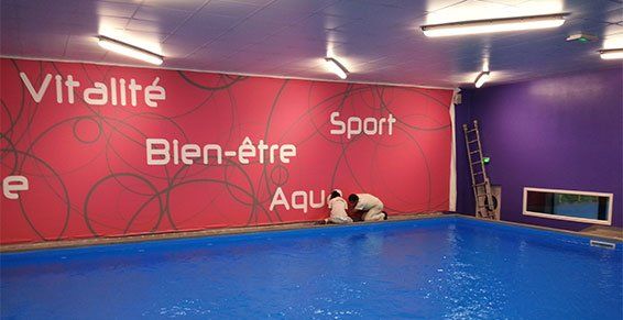 Peinture mur et volet