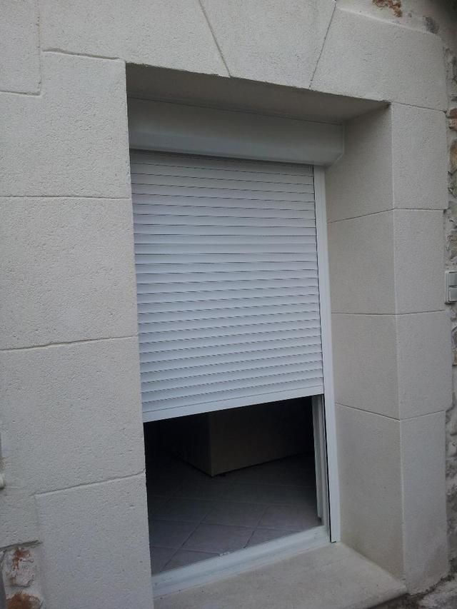 Un volet roulant