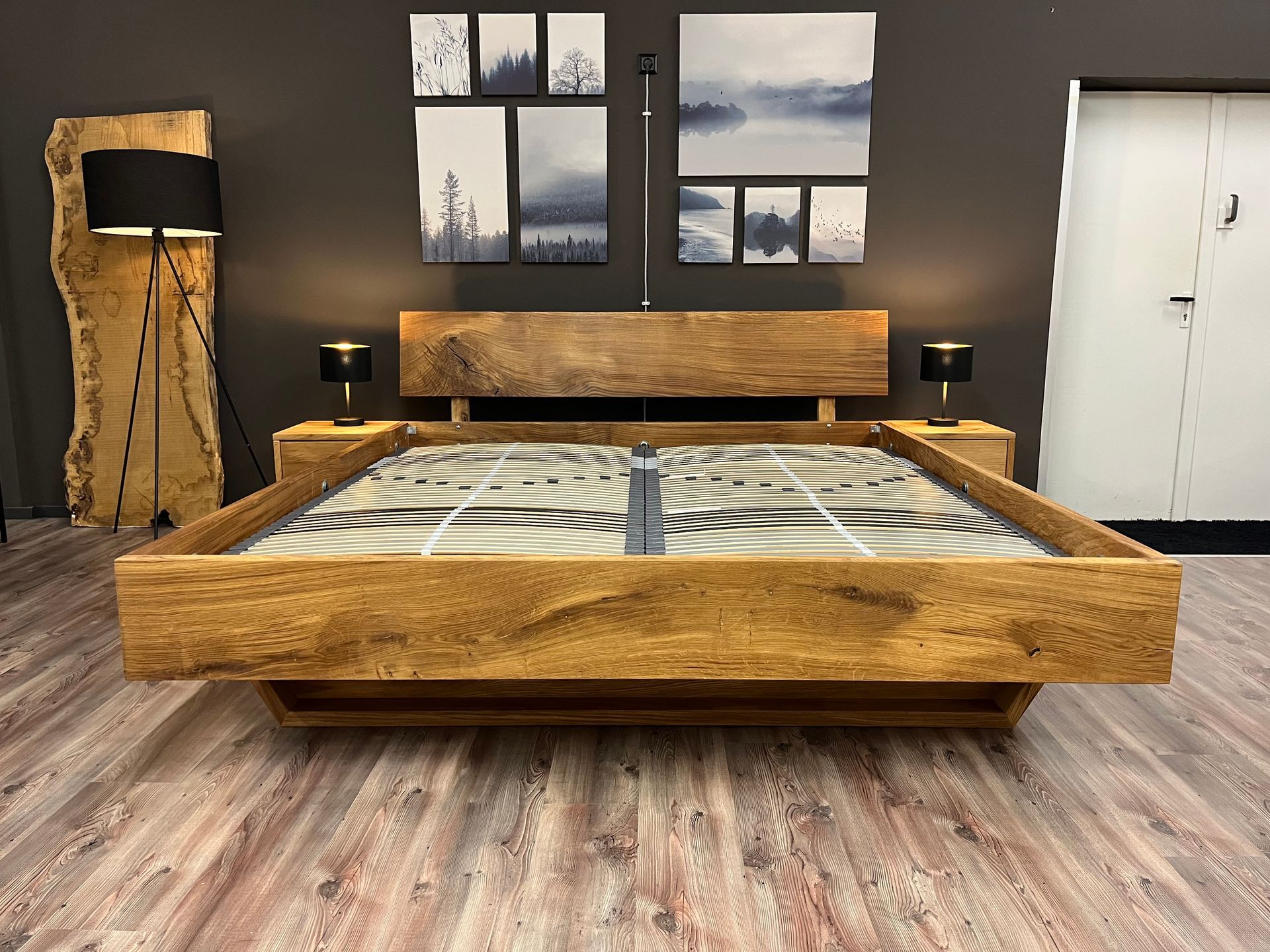 Massivholzbett Modell Lasse Eiche