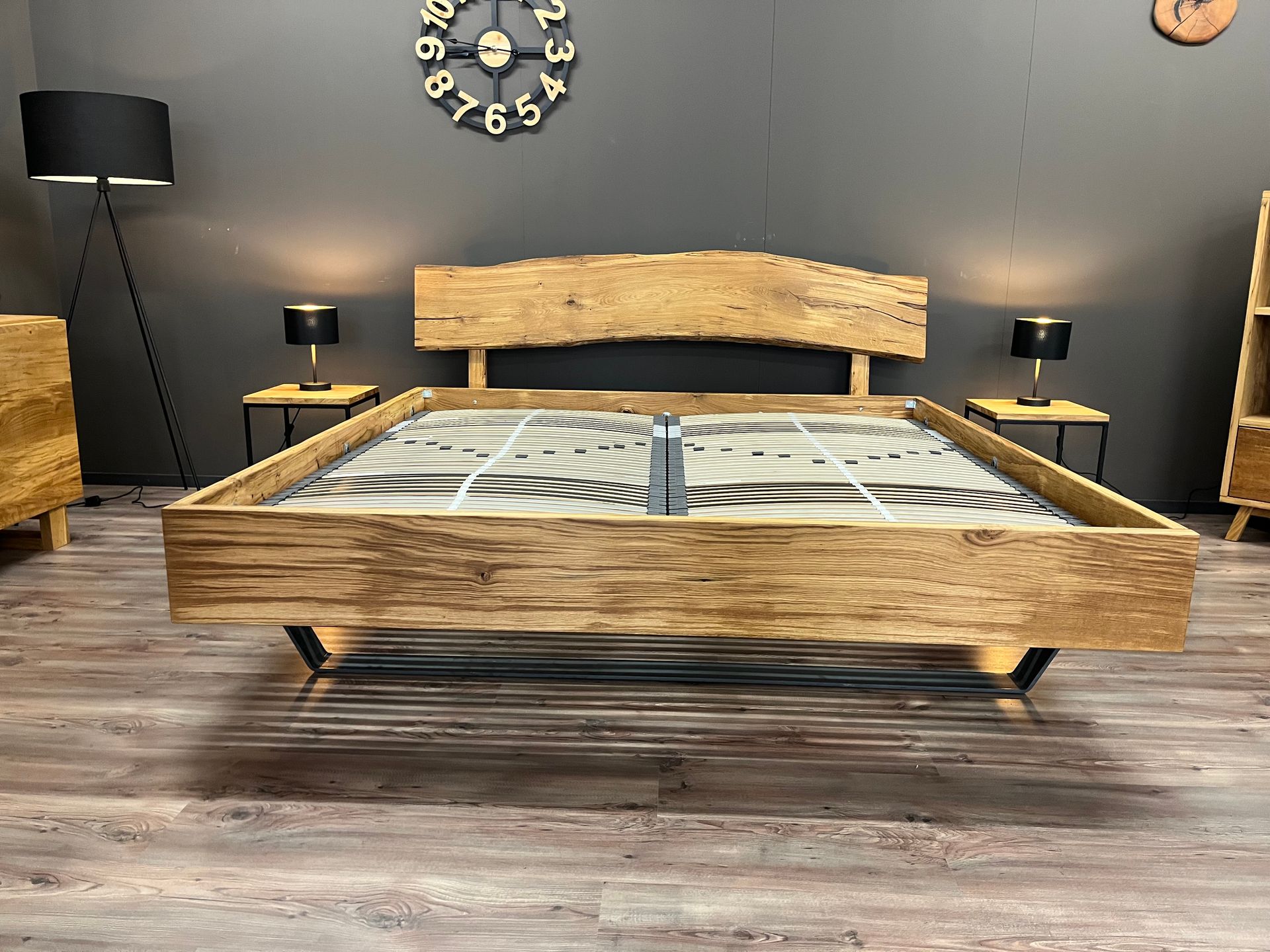 Massivholzbett Modell Linus Eiche