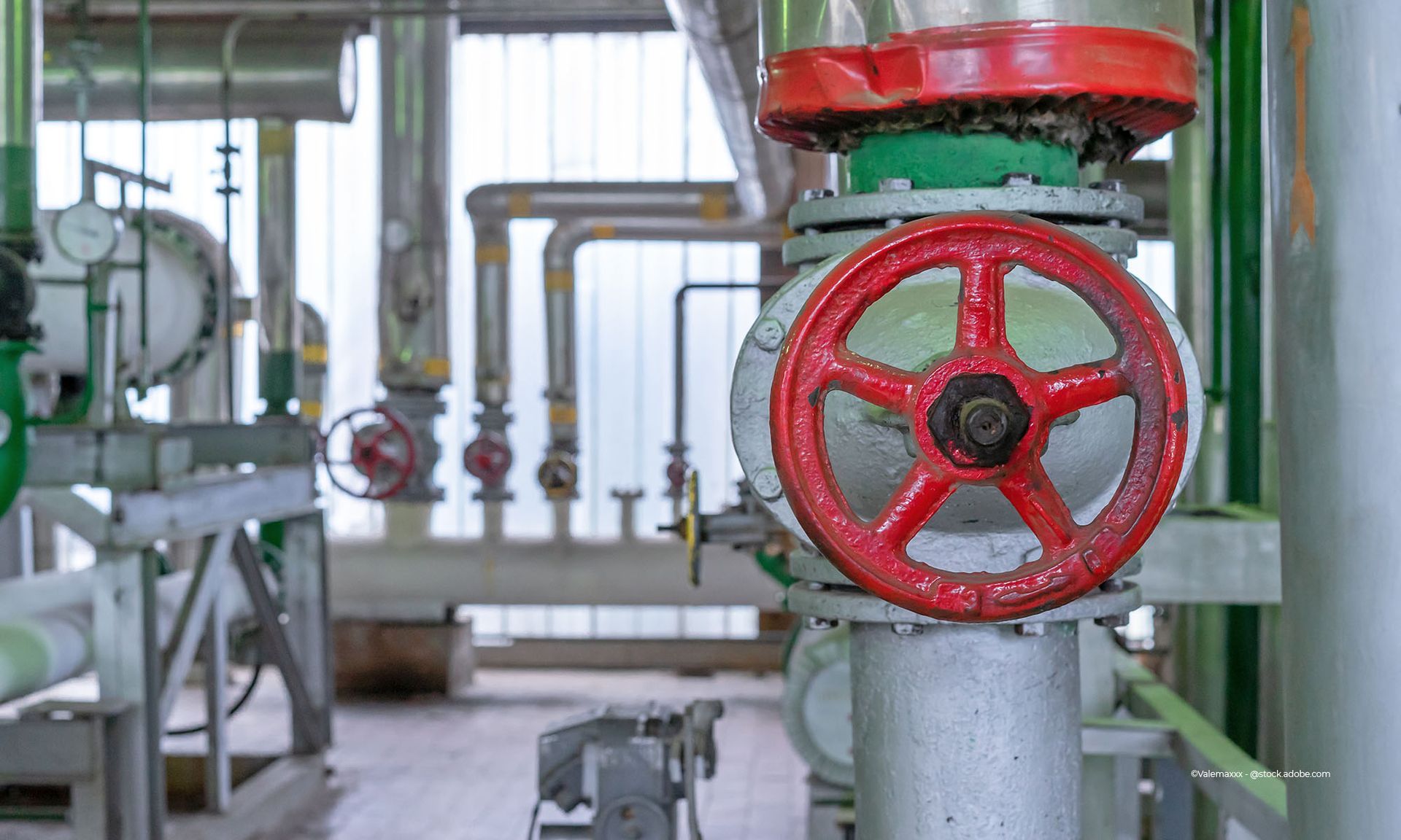 industrielles Rohrnetzwerk