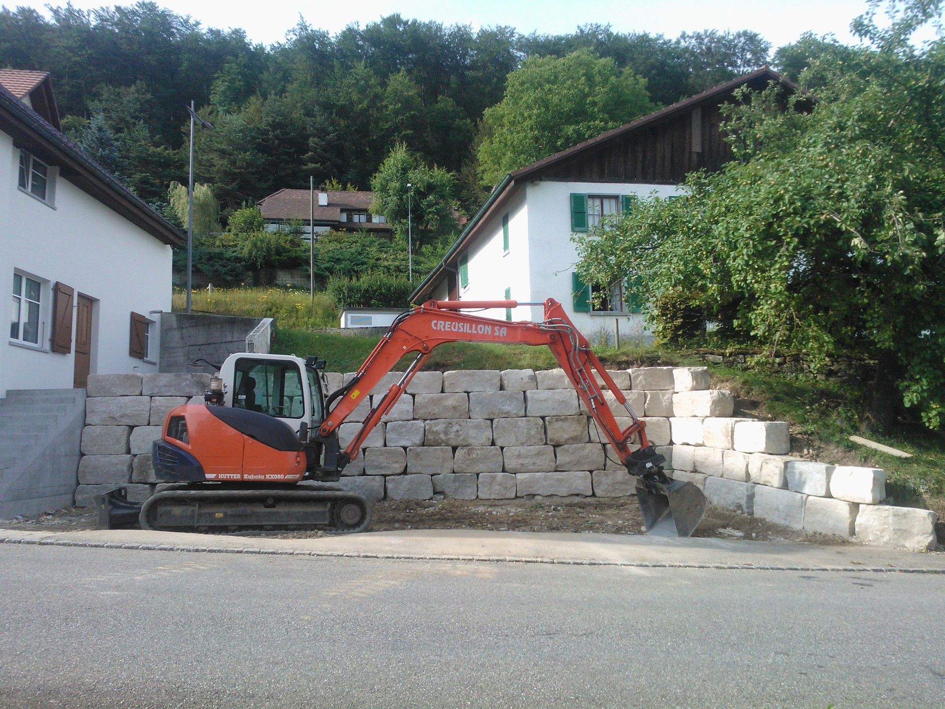 Creusillon SA - génie civil et aménagement extérieur - Vicques (JU)
