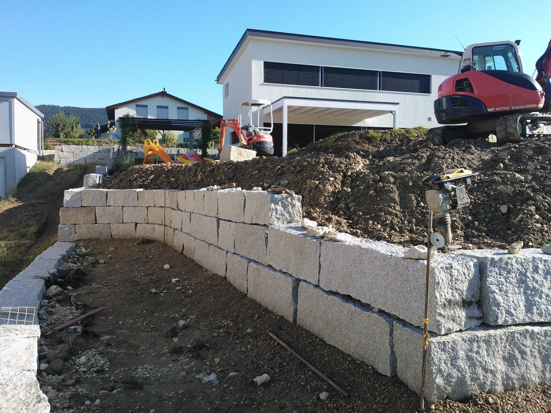 Creusillon SA - génie civil et aménagement extérieur - Vicques (JU)