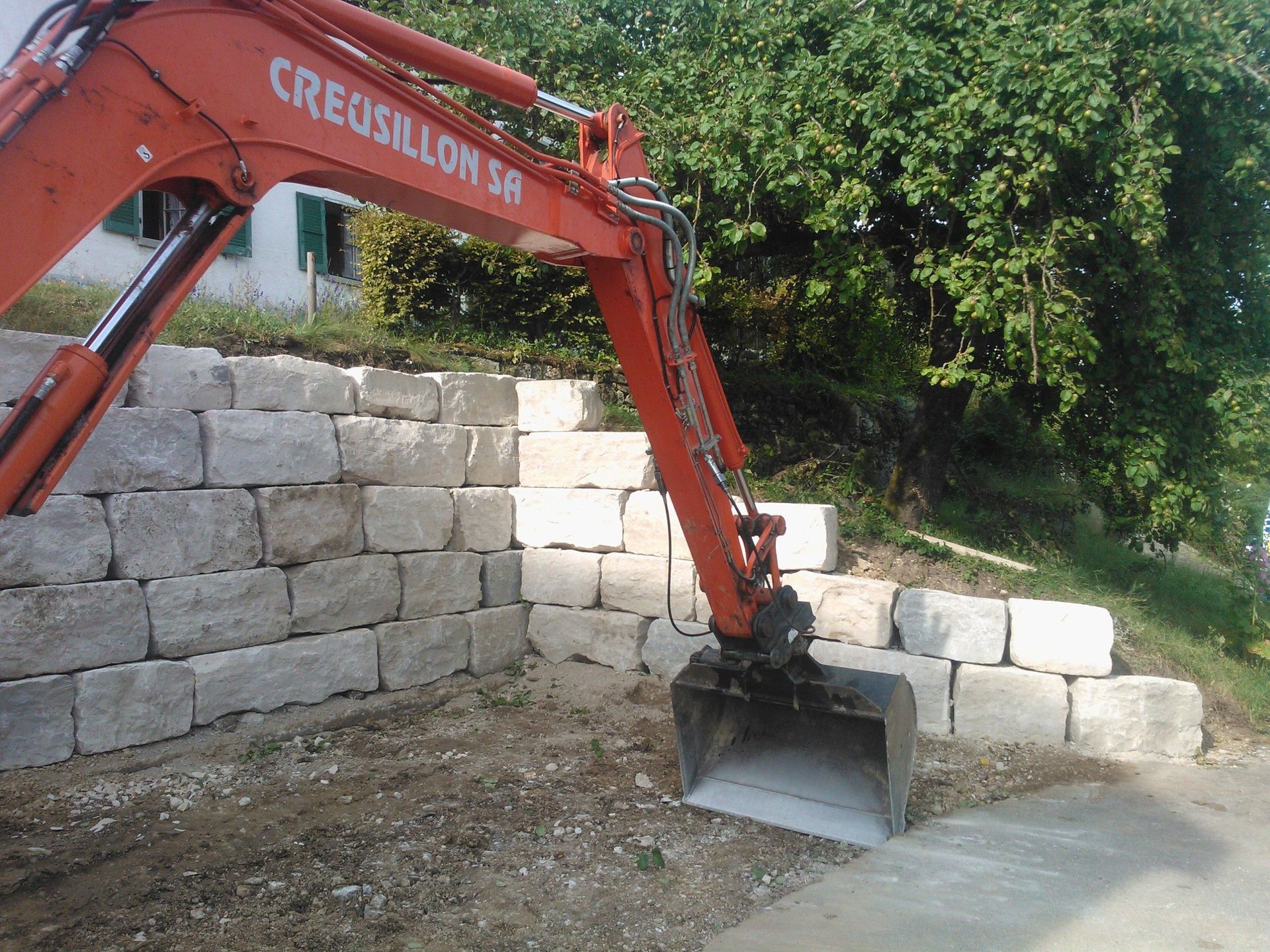 Creusillon SA - génie civil et aménagement extérieur - Vicques (JU)