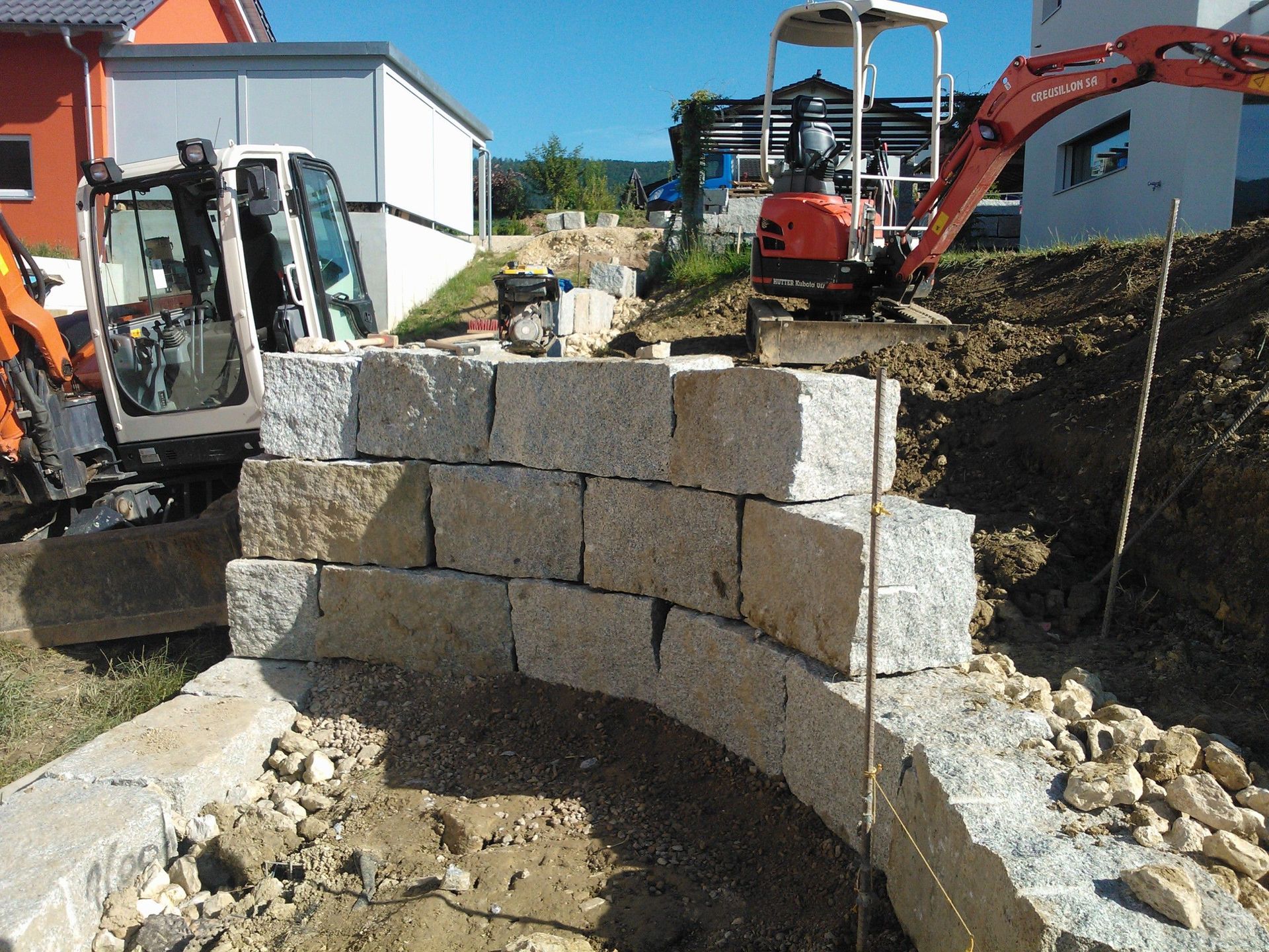 Creusillon SA - génie civil et aménagement extérieur - Vicques (JU)