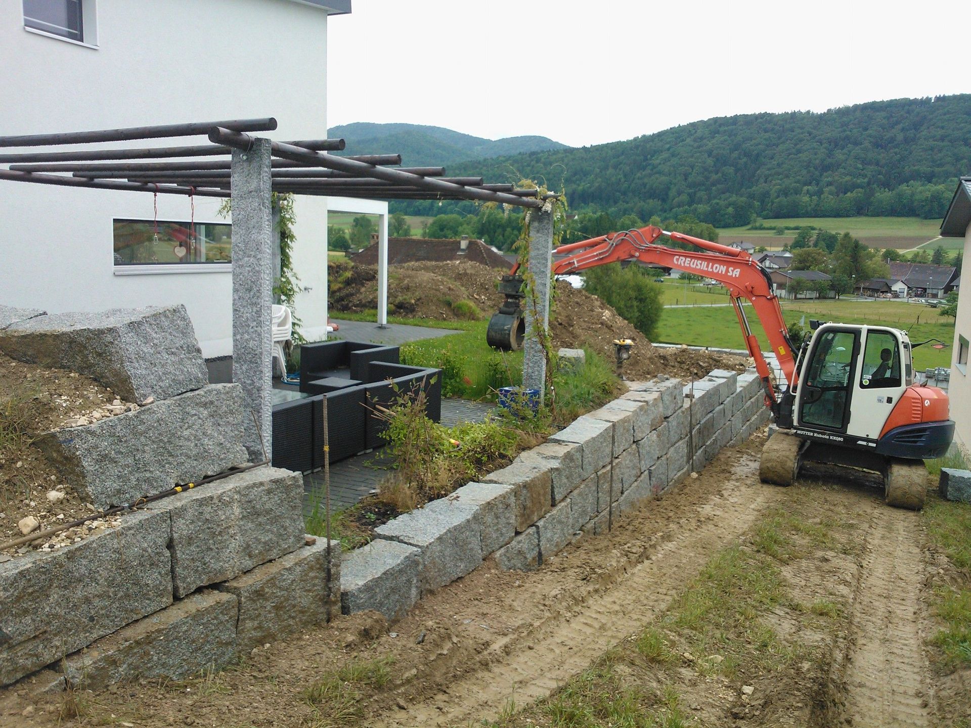 Creusillon SA - génie civil et aménagement extérieur - Vicques (JU)