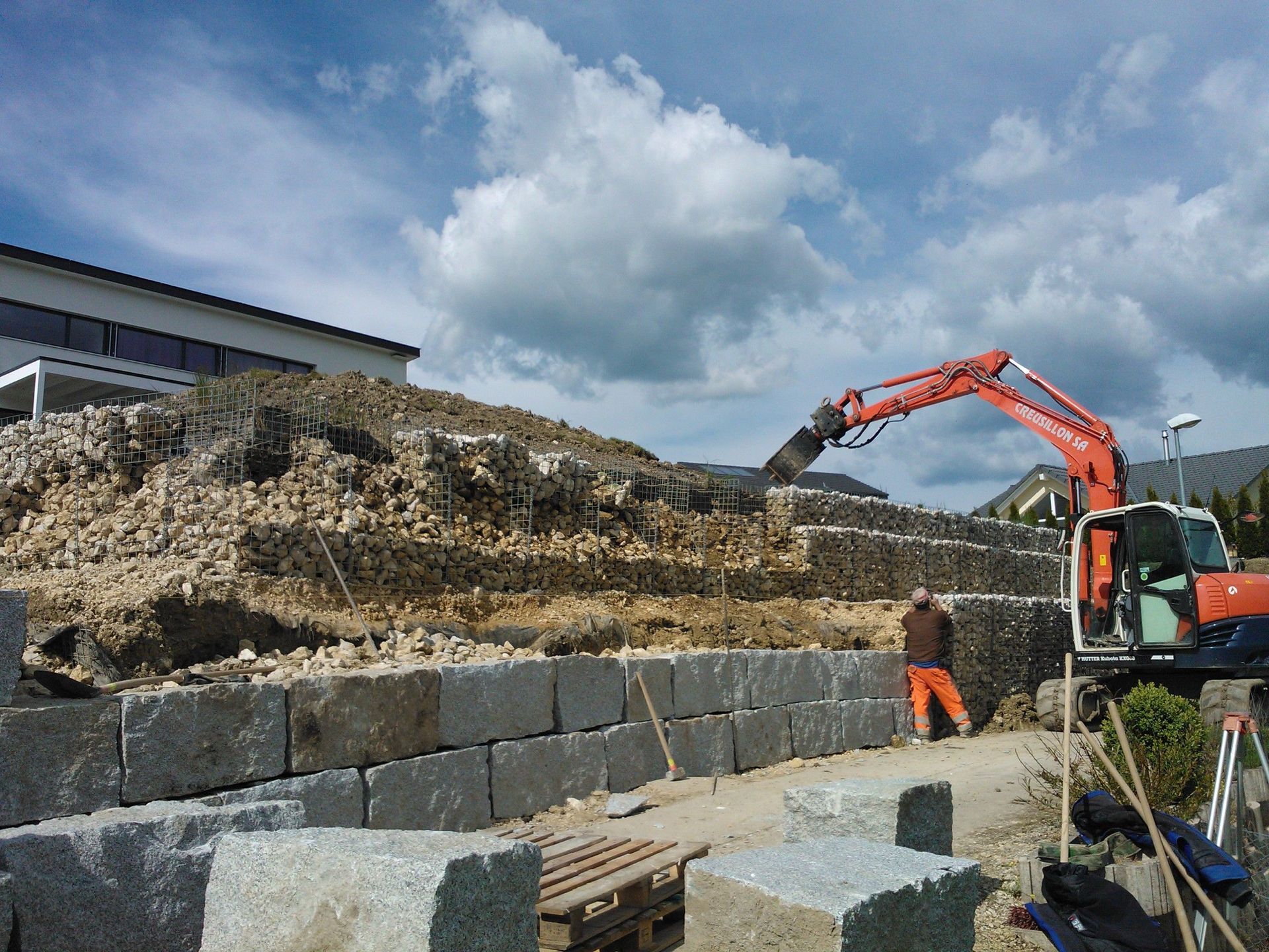 Creusillon SA - génie civil et aménagement extérieur - Vicques (JU)