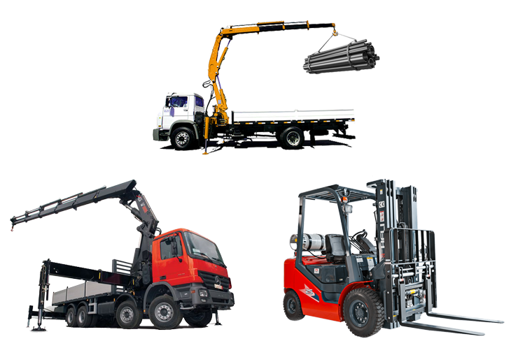 Engins de levage détourés