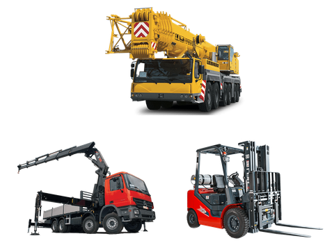 Engins de levage détourés