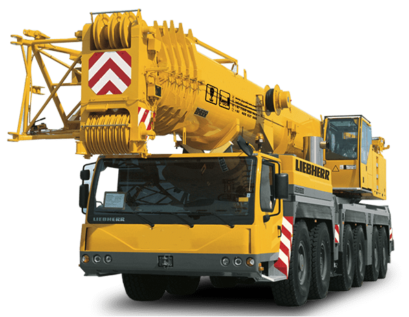 Grue mobile détourée