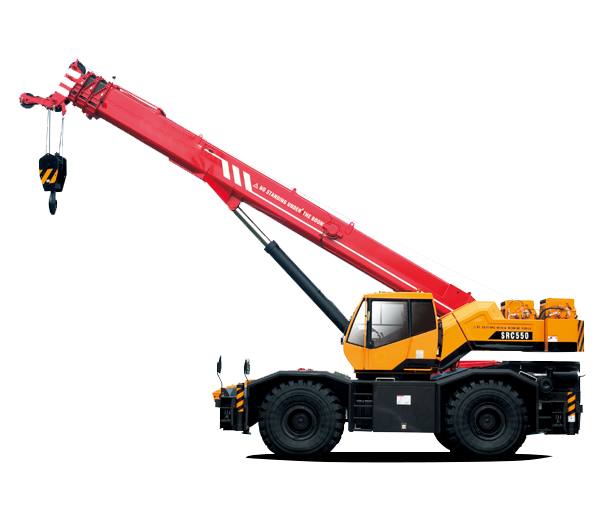 Grue mobile détourée