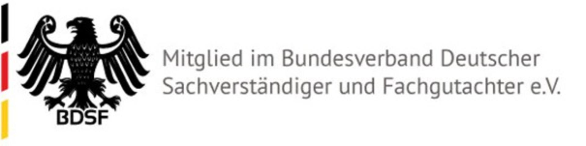 Logo Bundesverband Deutscher Sachverständiger und Fachgutachter