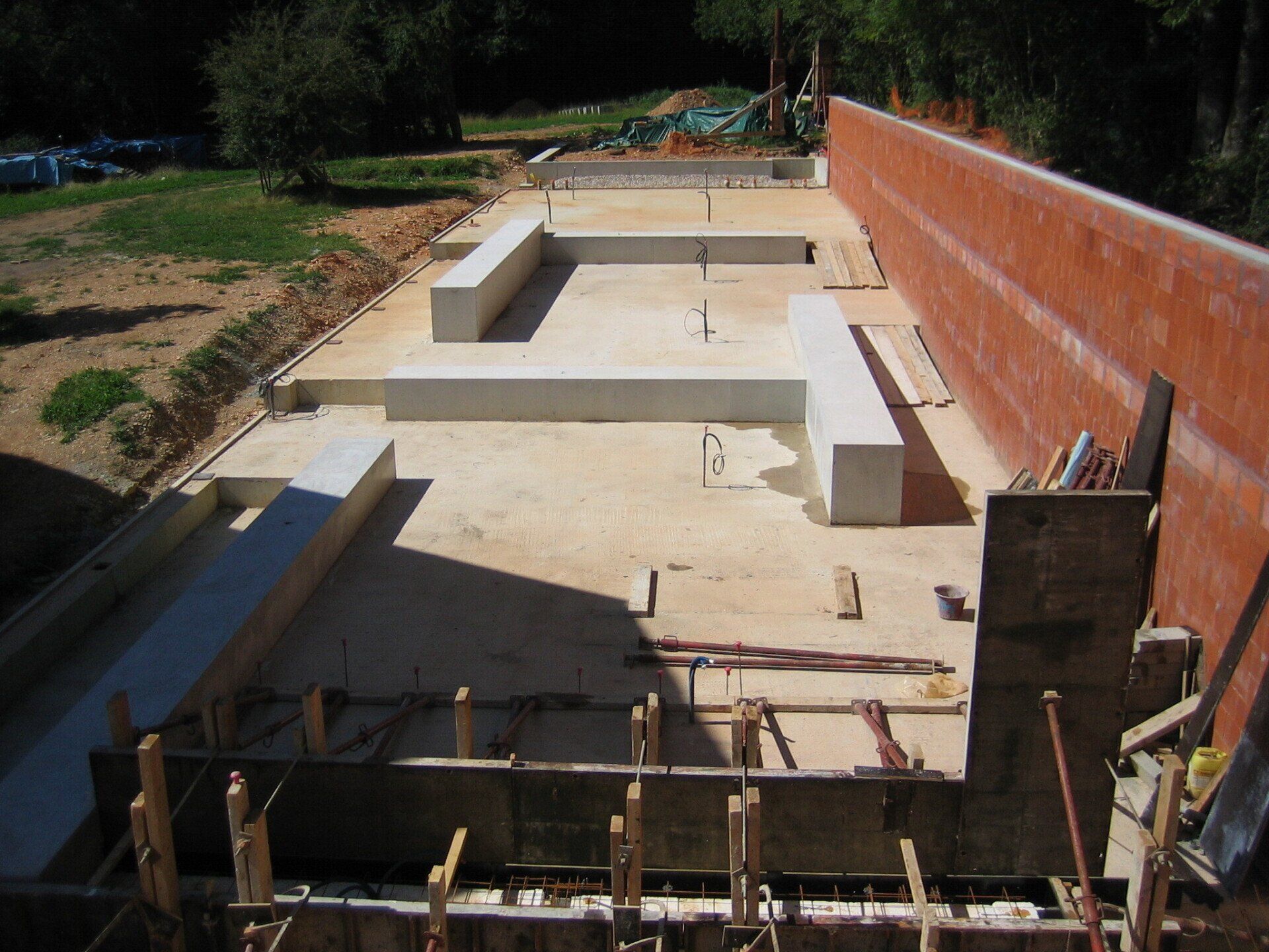 Fondation mise en place Fondation mise en place