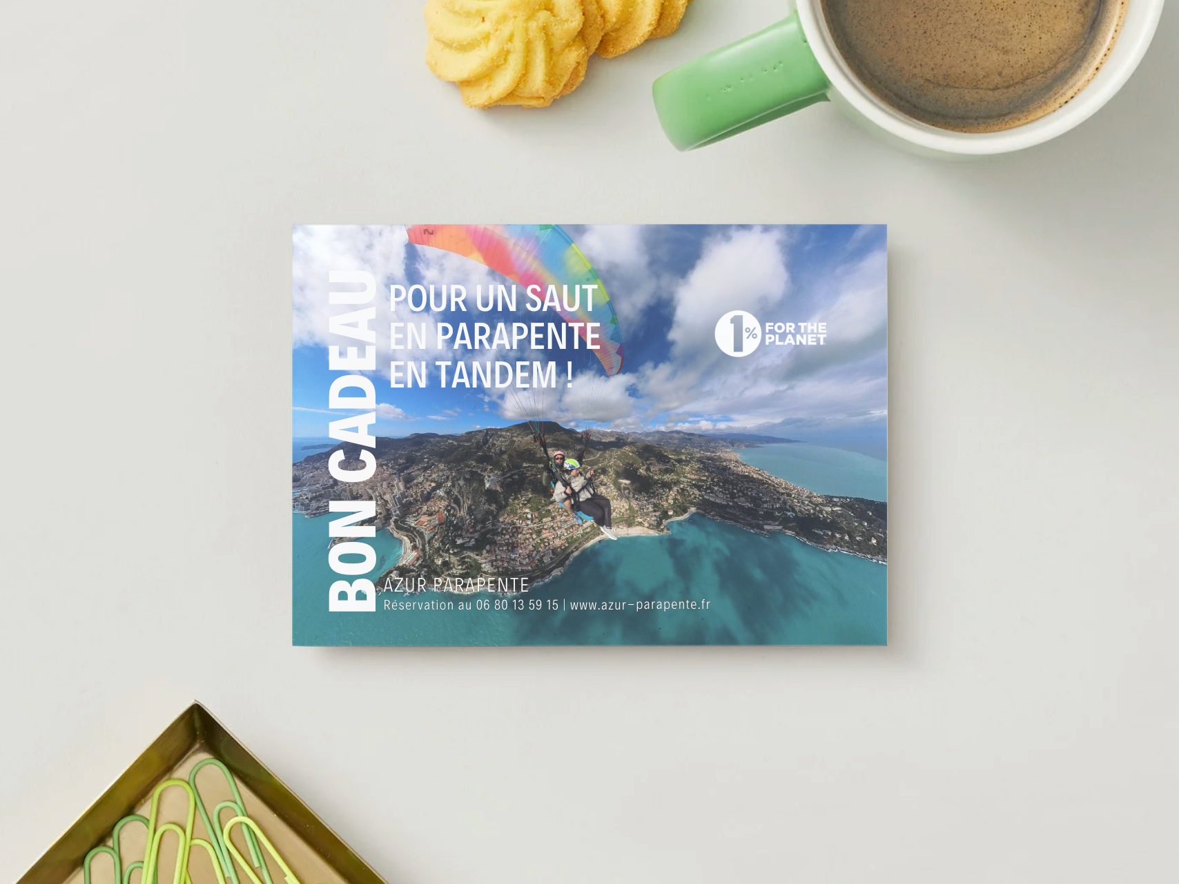 Bon Cadeau Azur Parapente Votre Dose d'Adrénaline