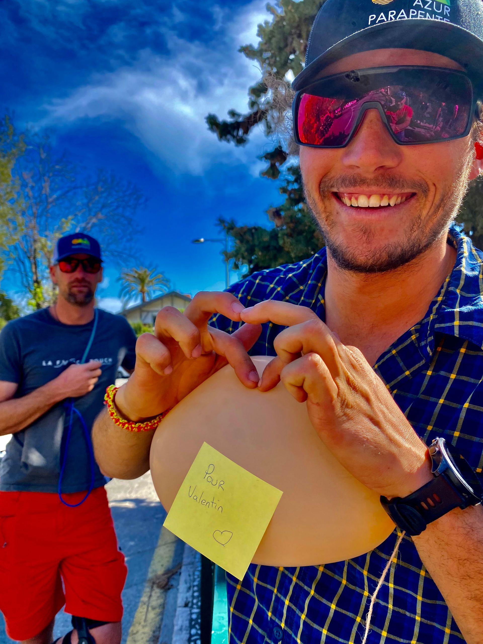 Vol en parapente au-dessus de Nice